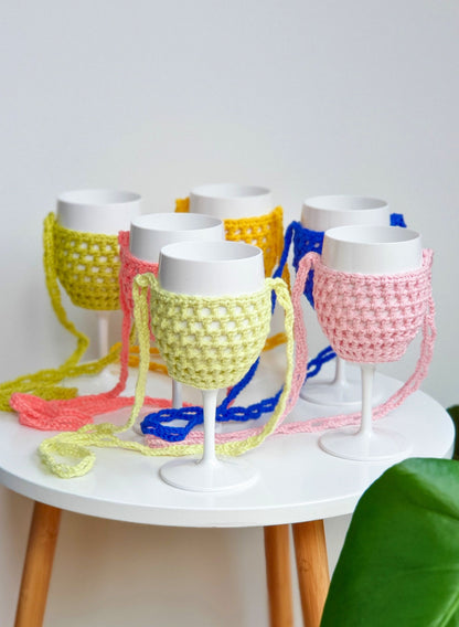 wine glass bag | for JGA, wine hike & the next party