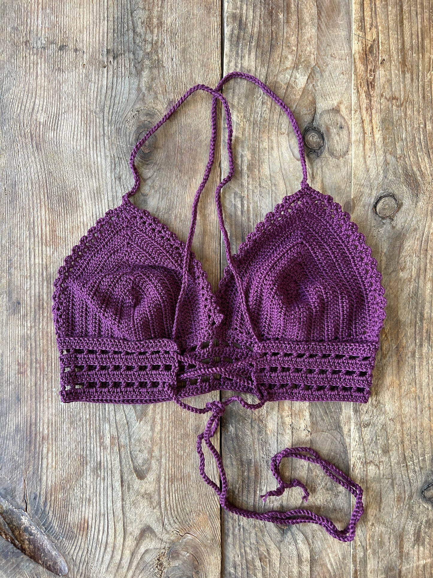 Häkeltop | Berry | Größe S