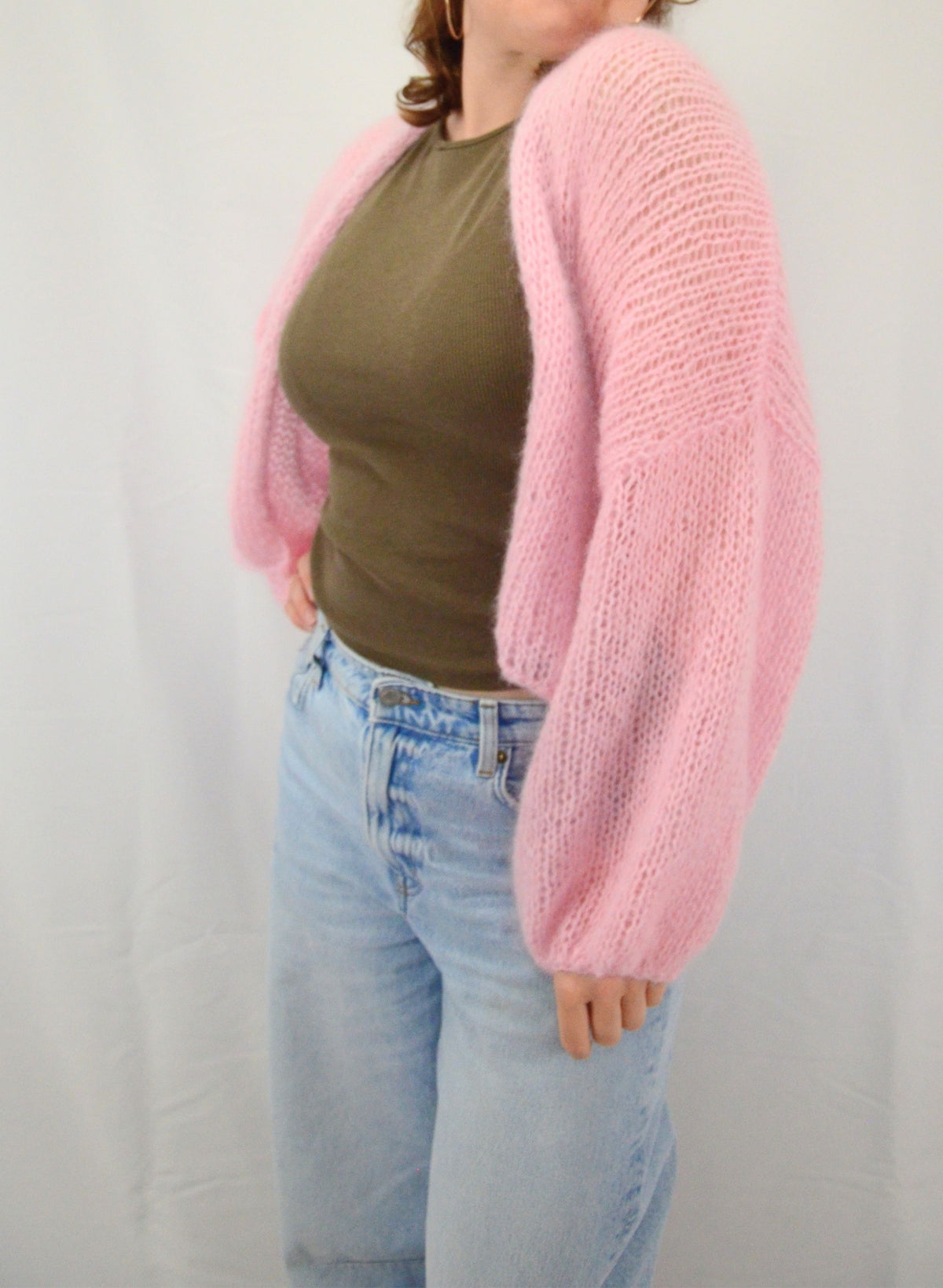 Käthe No. 1 - Strickjacke Mohair Merino